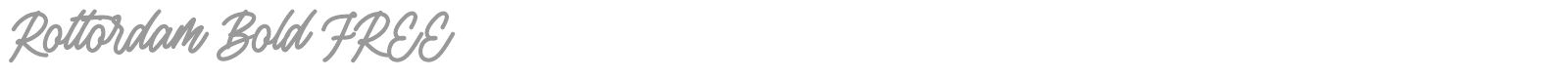 Rottordam font preview